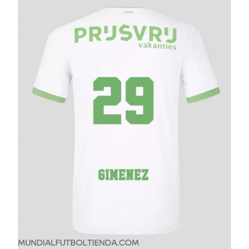 Camiseta Feyenoord Santiago Gimenez #29 Tercera Equipación Replica 2023-24 mangas cortas